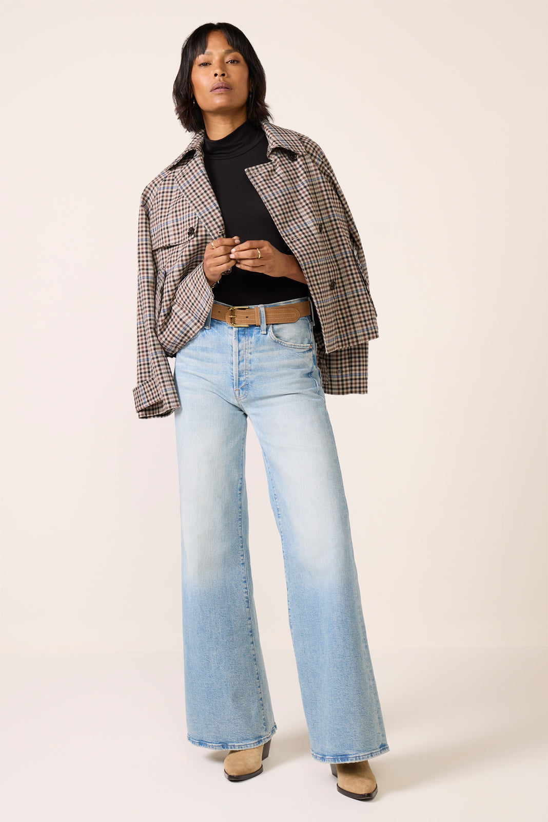 Demi Fitted Mock Neck