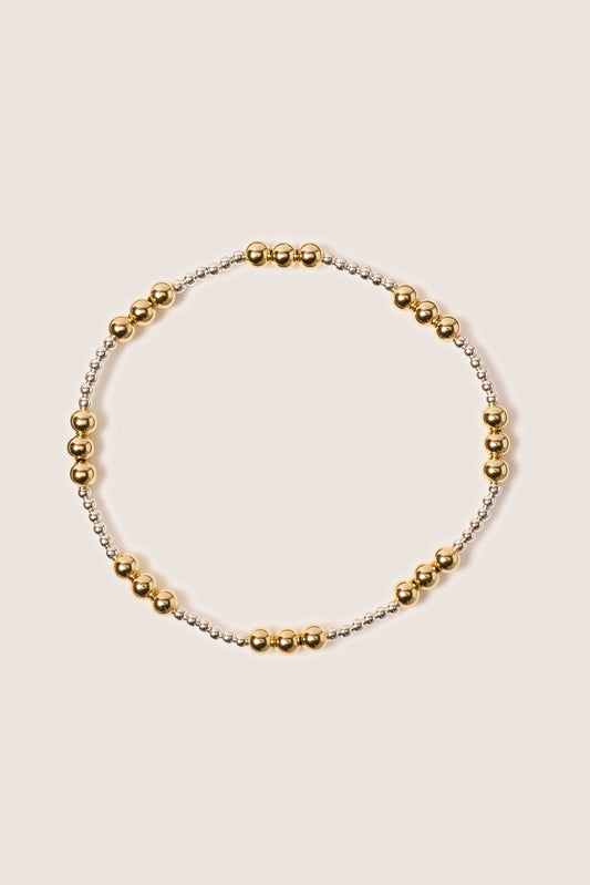 Classic Joy Pattern 4mm Bead Bracelet