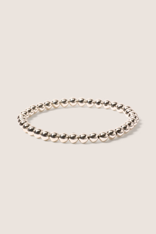 Classic Sterling 5mm Bead Bracelet