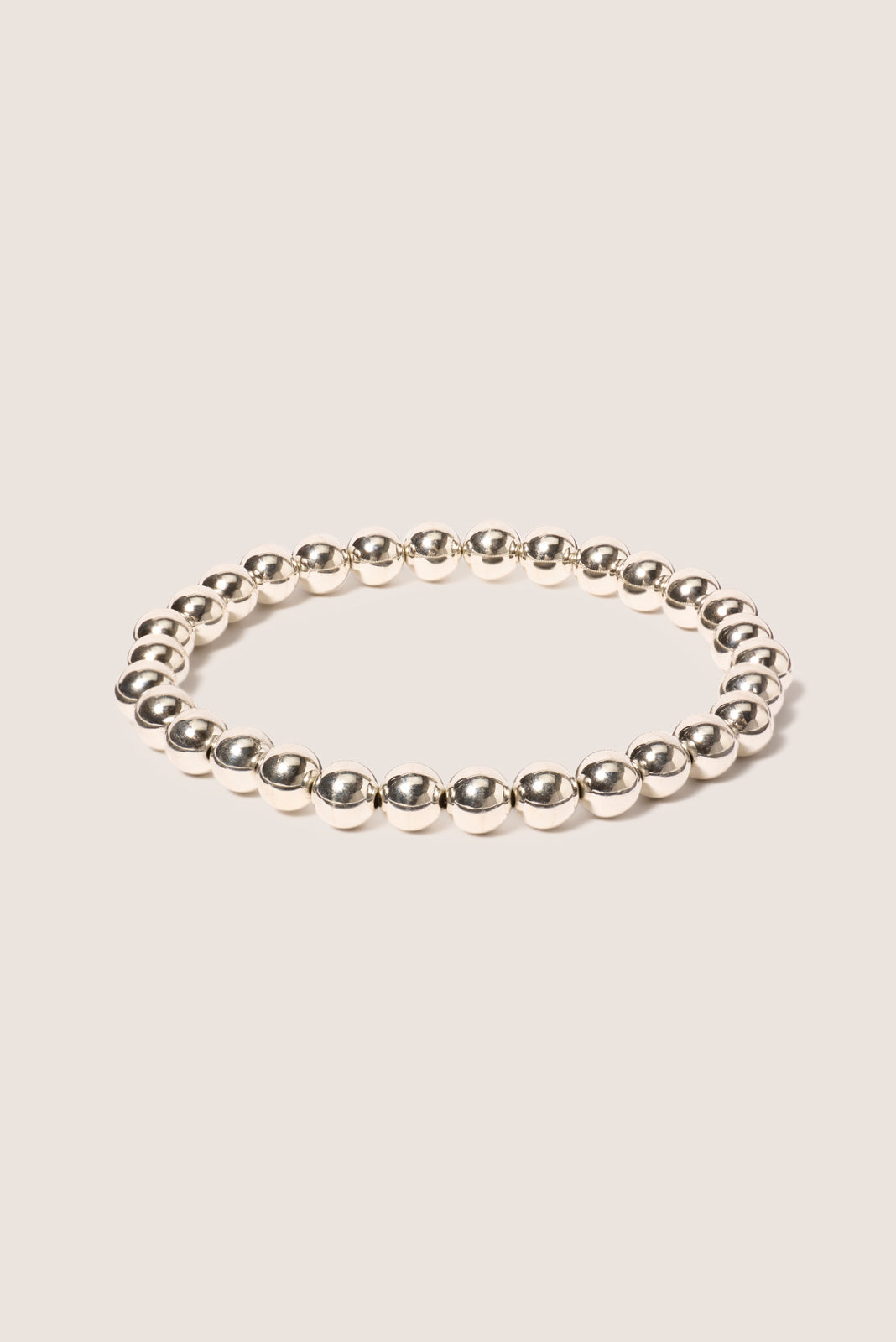 Classic Sterling 6mm Bead Bracelet
