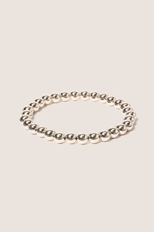 Classic Sterling 6mm Bead Bracelet