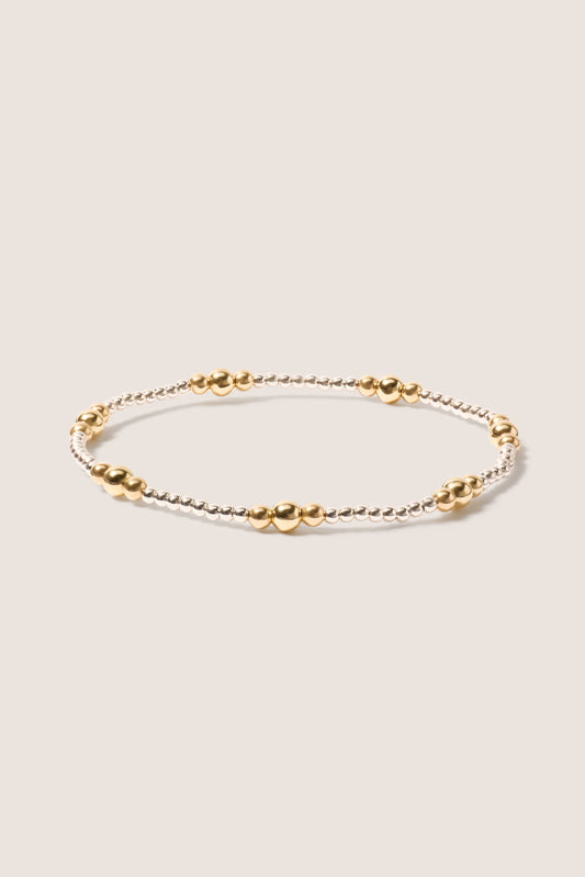Purpose Gold 4mm Bead Bracelet