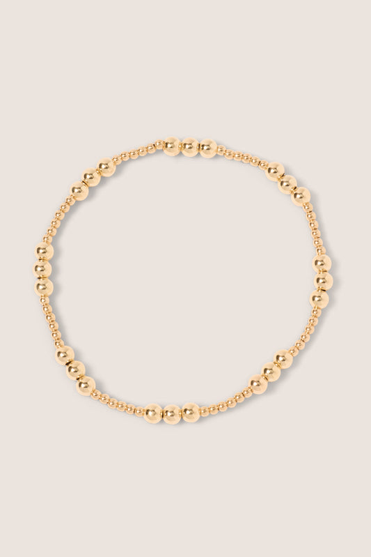 Classic Joy Pattern 4mm Bead Bracelet