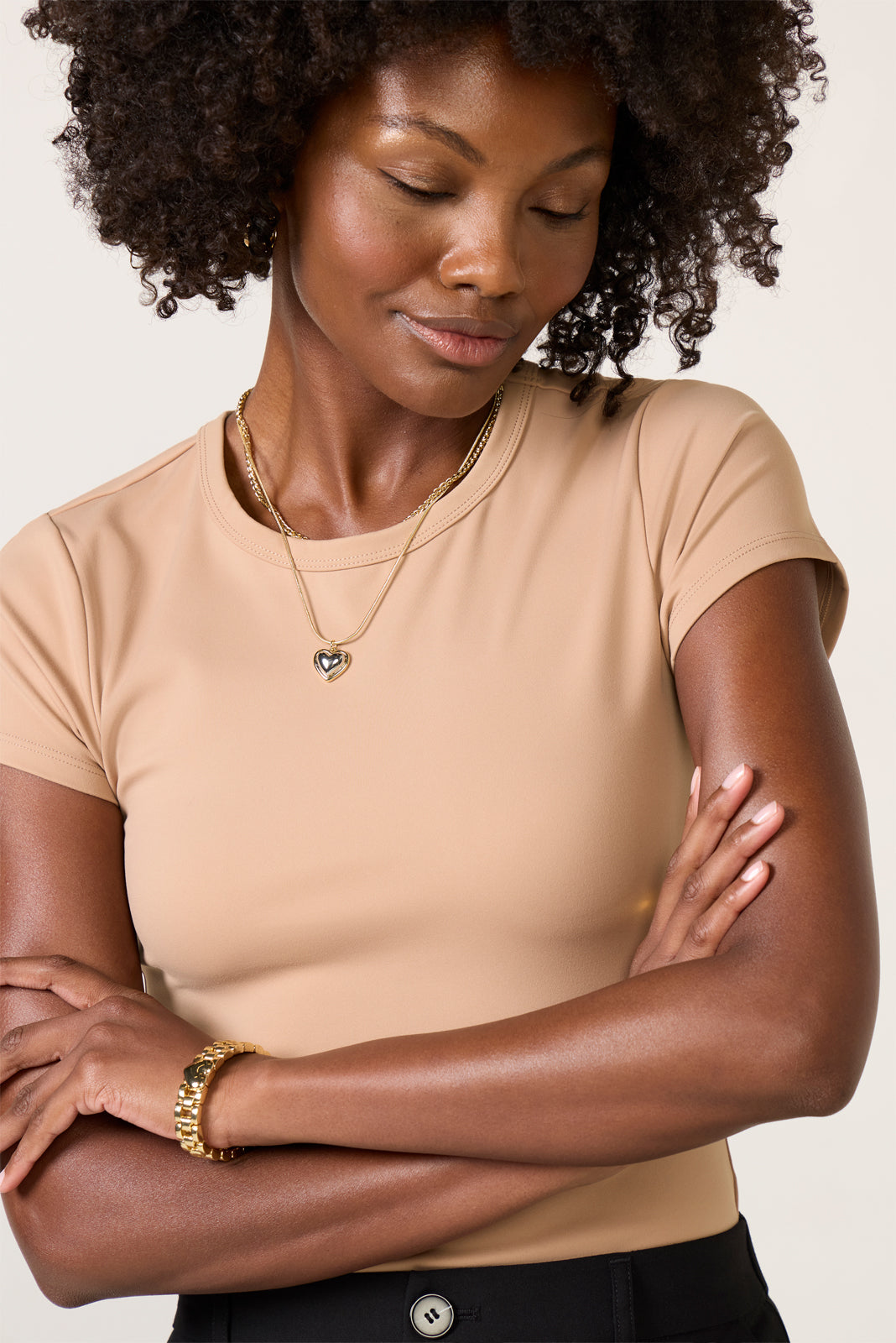 Harper So Smooth Crew Neck Tee