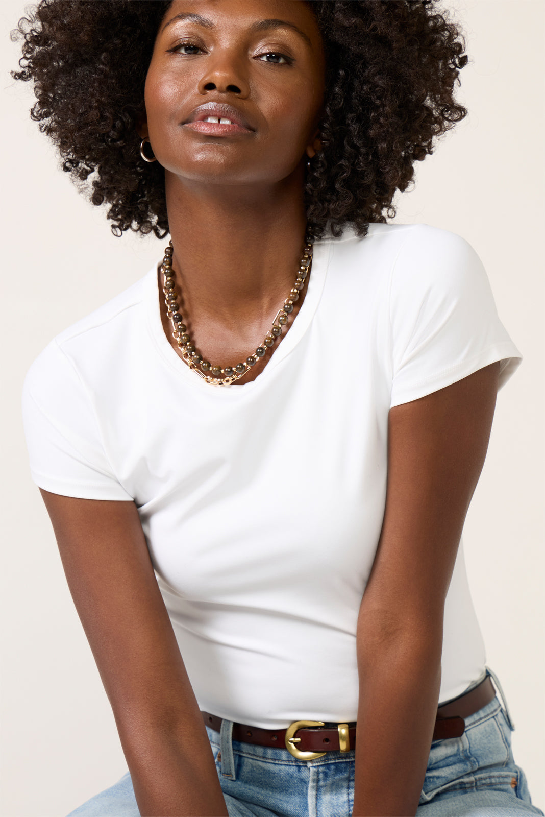 Harper So Smooth Crew Neck Tee