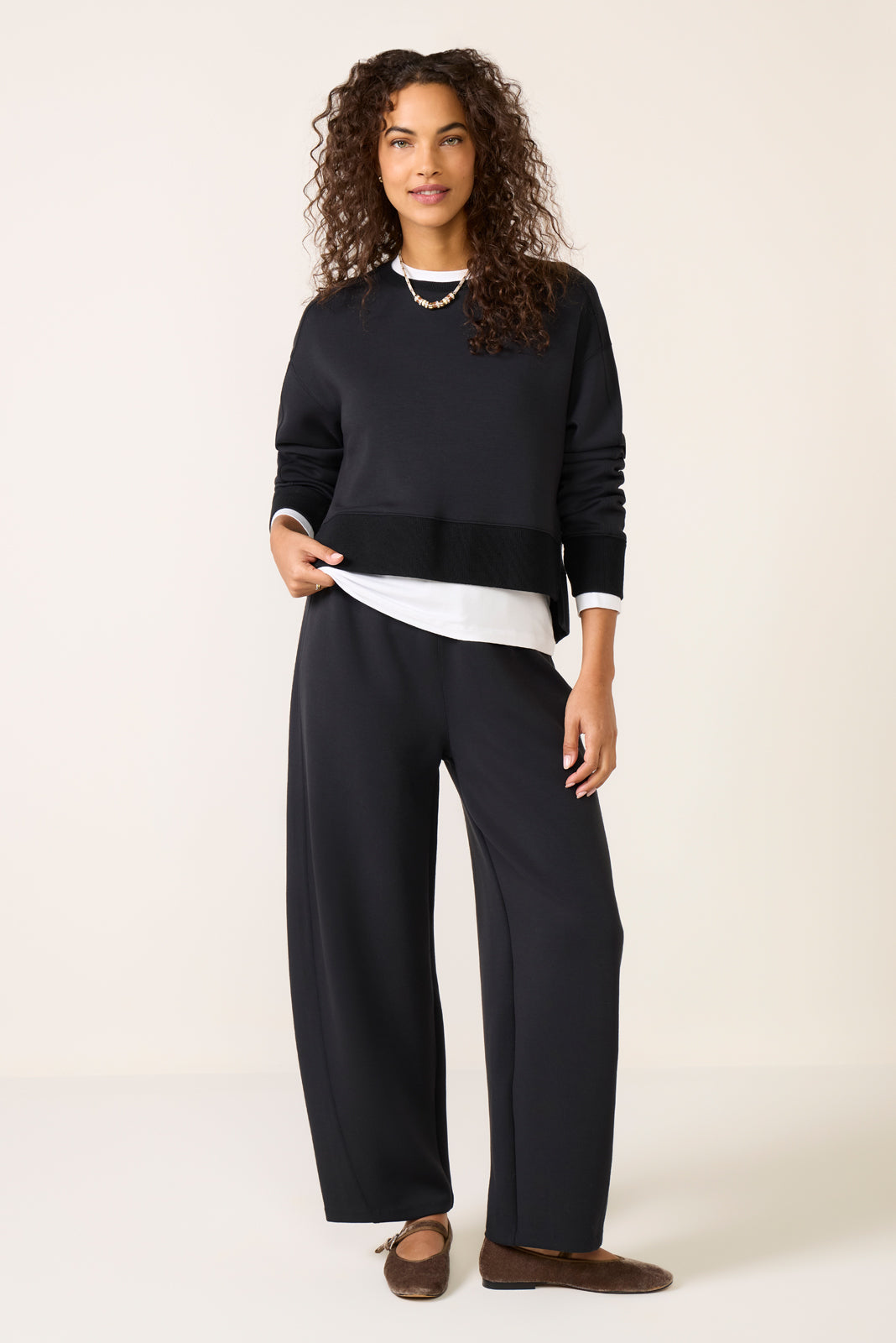 AirEssentials Luxe Crew Top