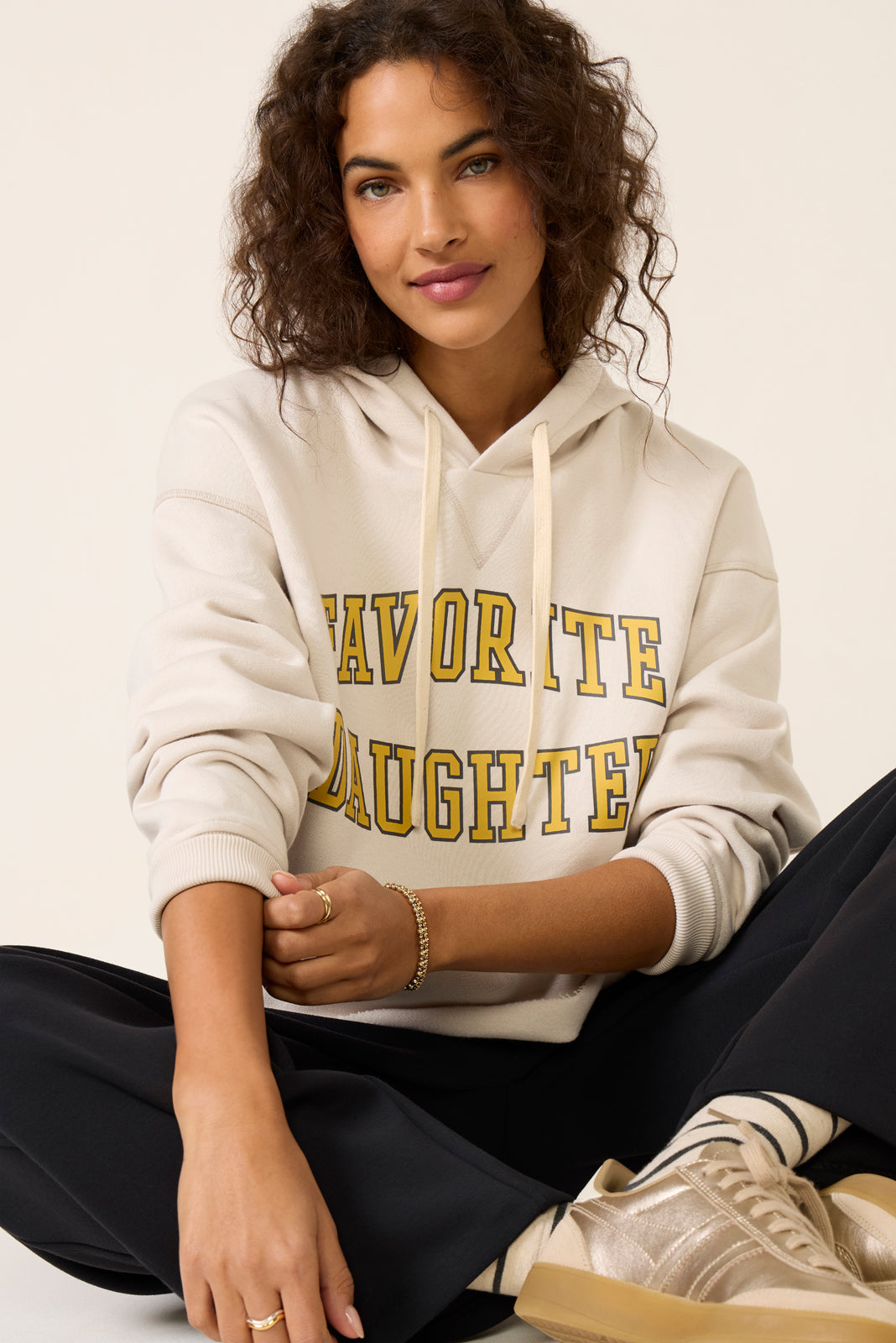 The Cropped Collegiate Hoodie