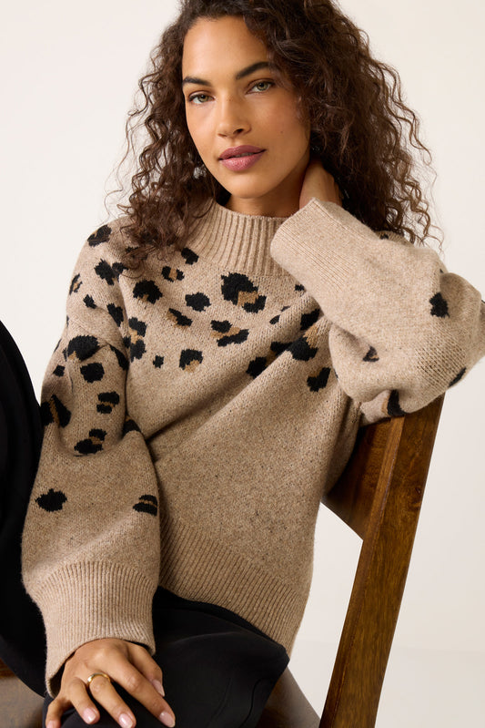 Jag Funnel Neck Sweater