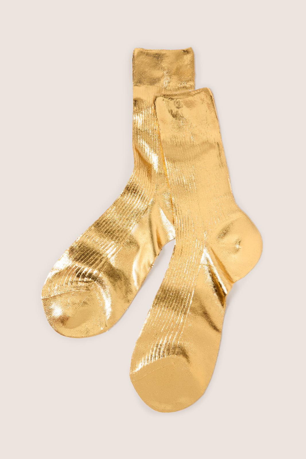 Ribbed Laminated Sock