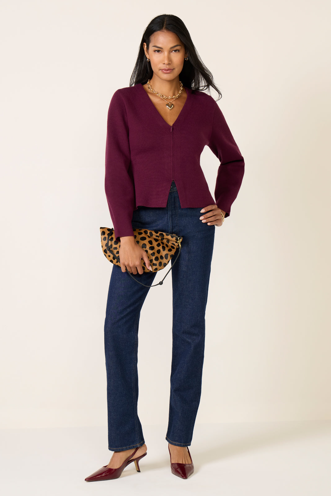 May Cinched Waist Cardigan