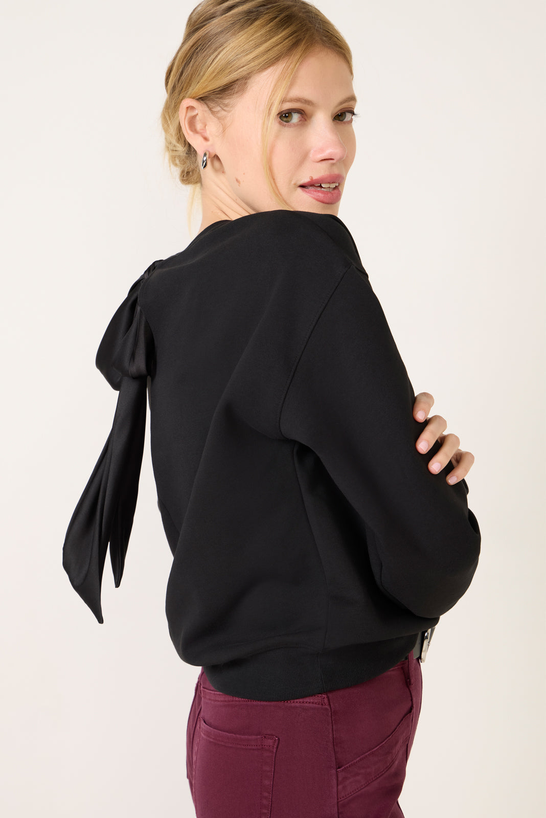 Juliana Bow Back Sweatshirt
