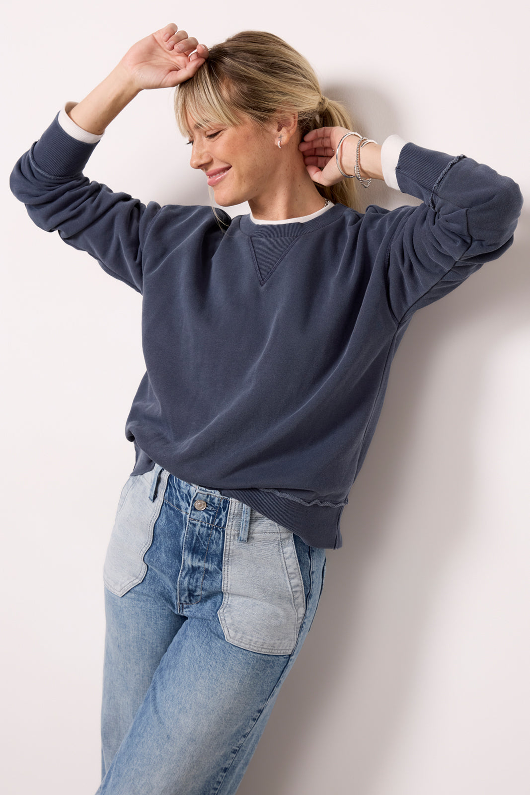 Charlize Crew Neck Sweatshirt