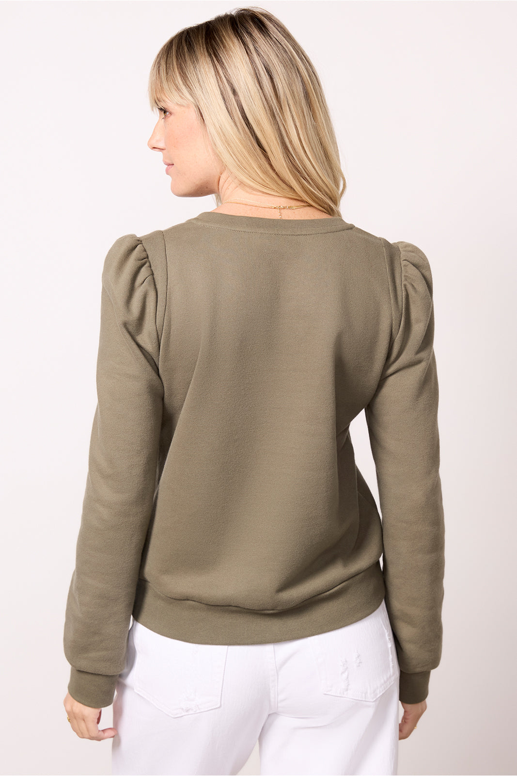 Marley Split Neck Sweatshirt