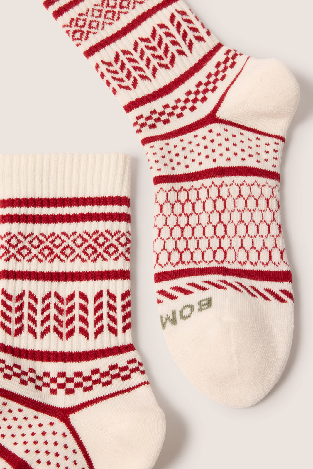 Checkered Fairisle Half Calf