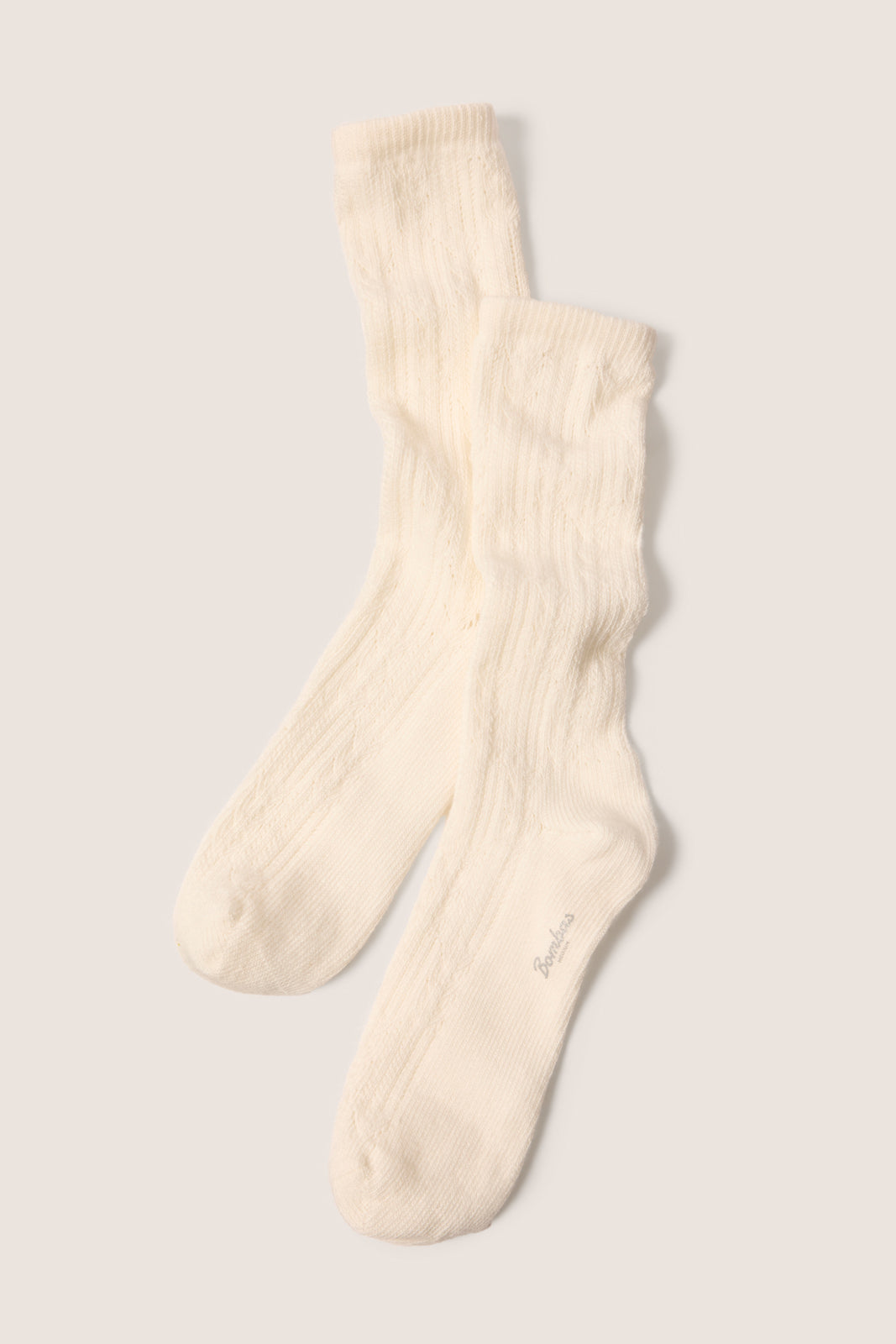 Pointelle Calf Sock