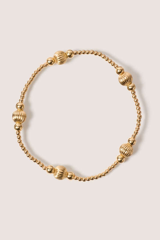 Purpose Dignity 6mm Bead Bracelet - Gold