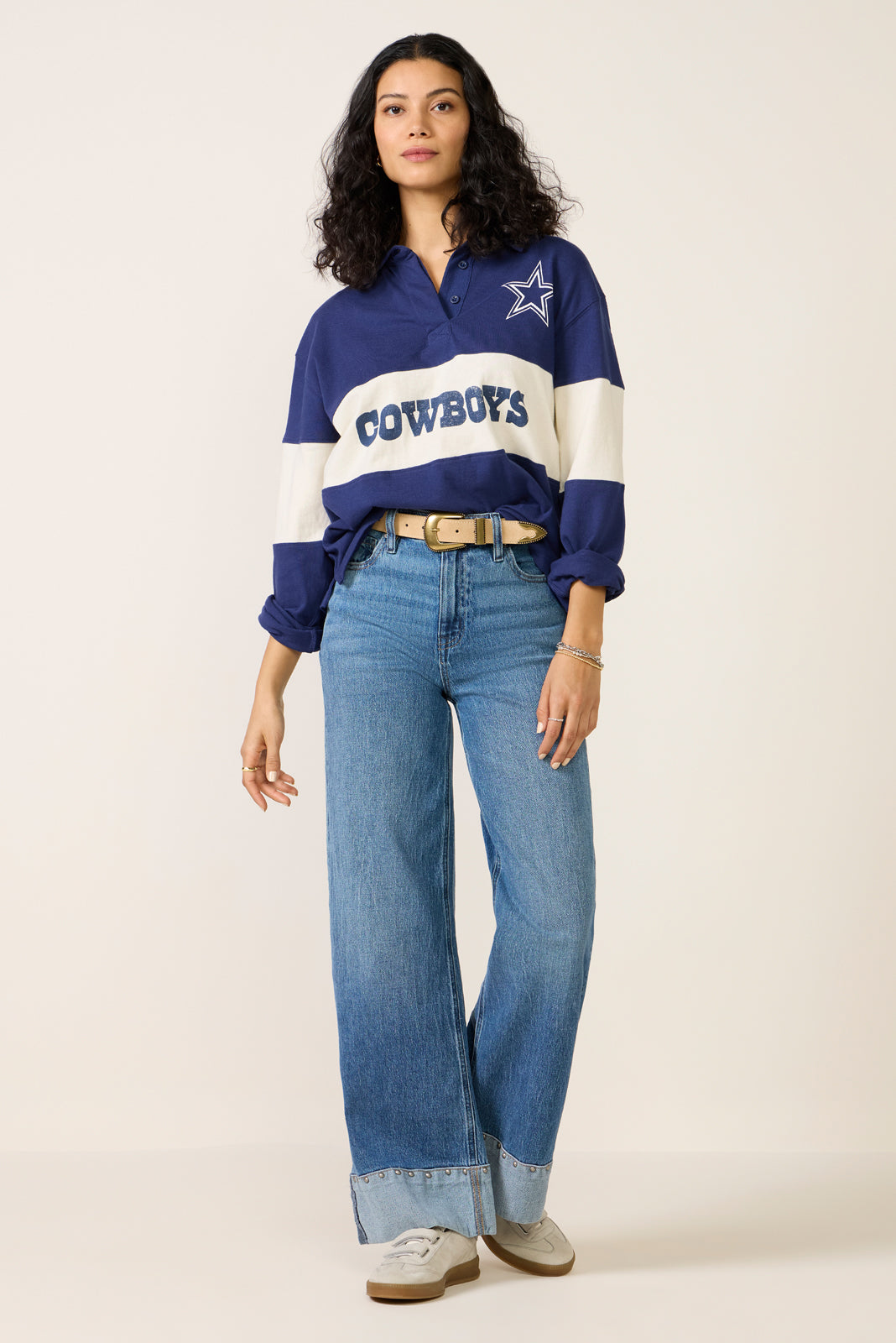 Cowboys Long Sleeve Rugby