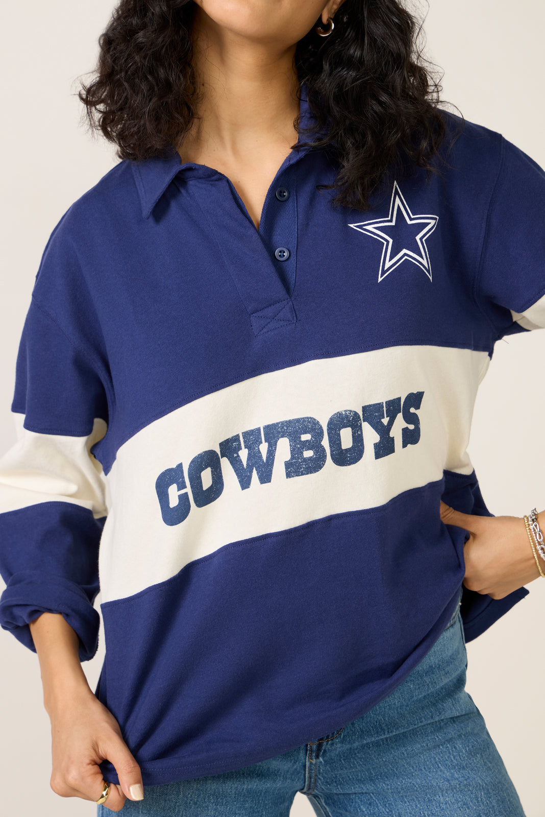 Cowboys Long Sleeve Rugby