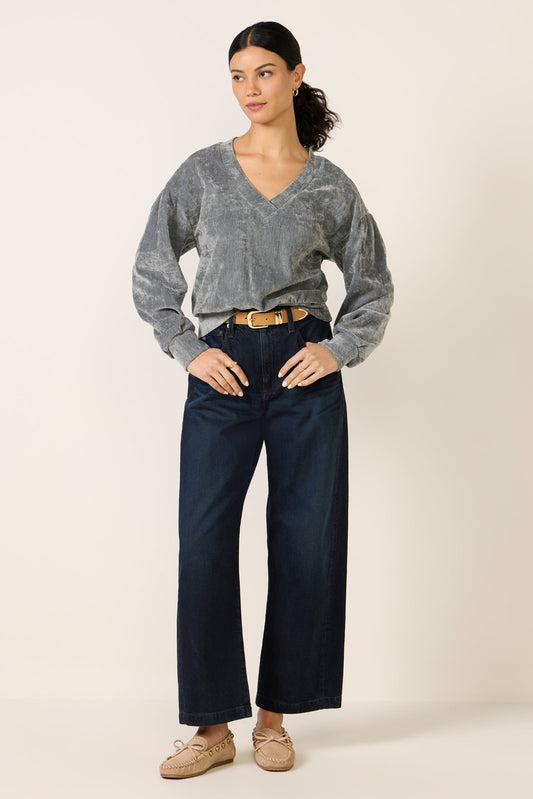 Philippa Velour Pullover