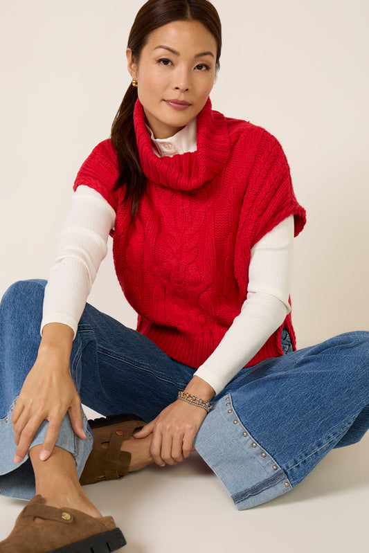 Angelica Cable Trim Vest