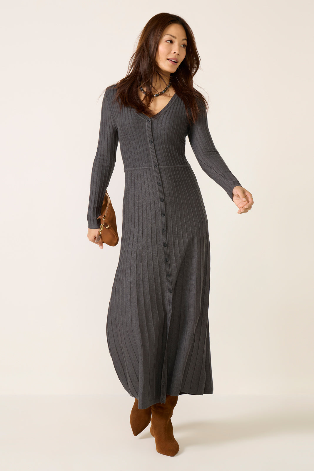 Jasper Midi Sweater Dress