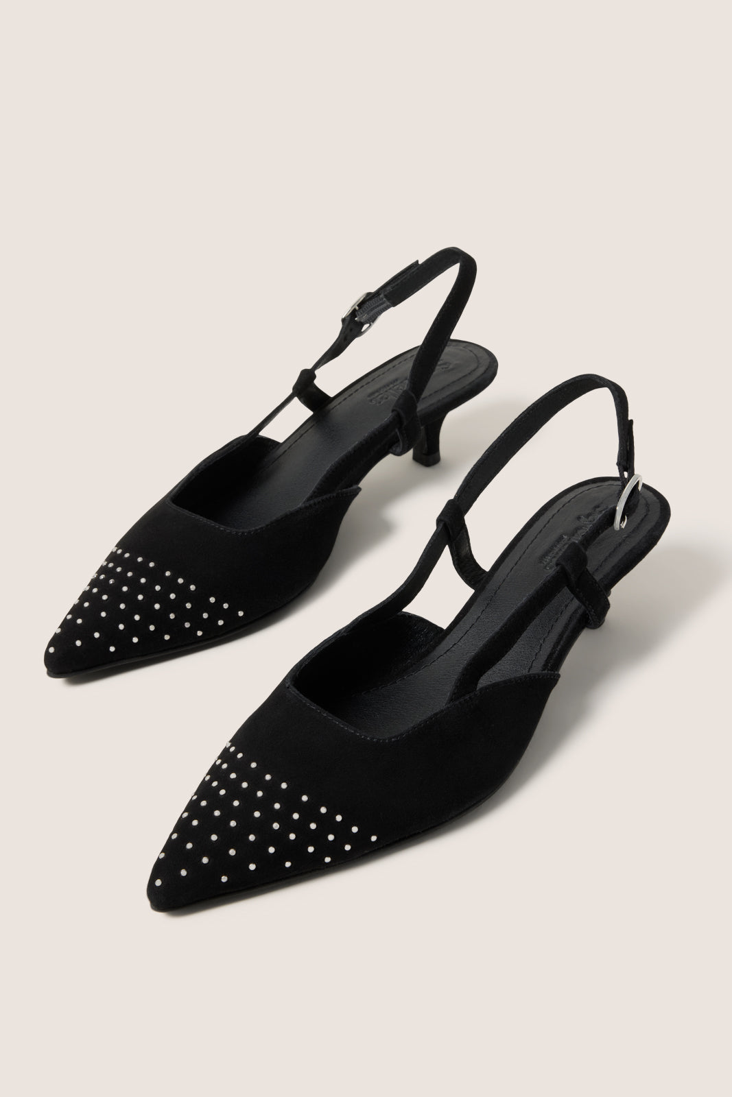 Cosmic Studded Kitten Heel