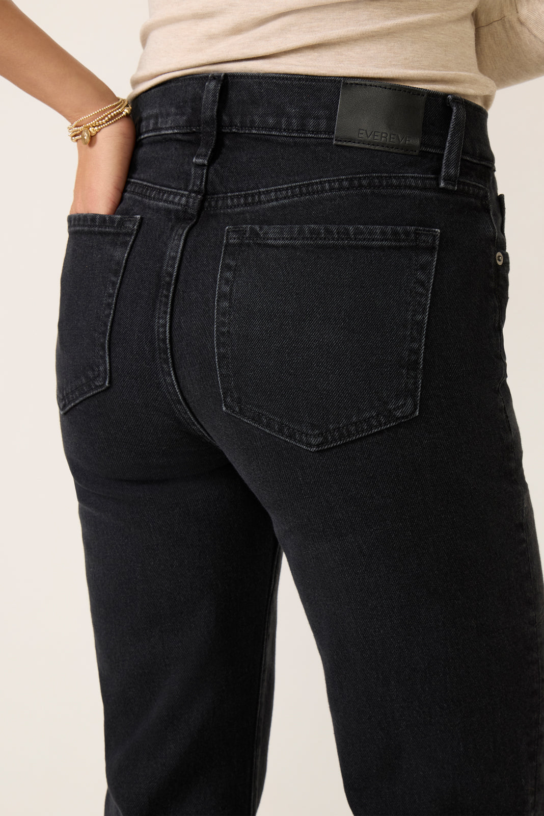 Ever Vintage Bootcut w Slit 32`Jean