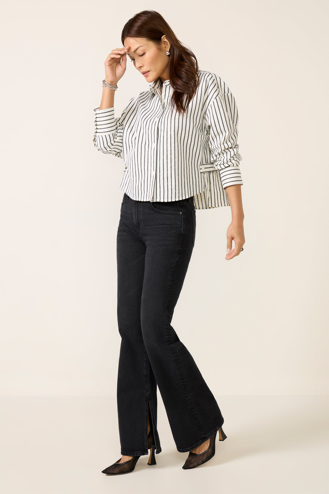 Laurent Rhinestone Blouse