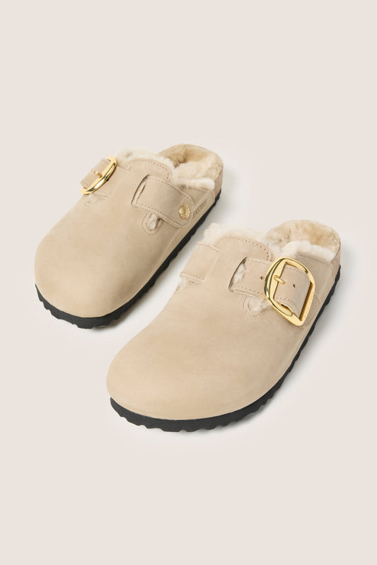 Boston Big Buckle Shearling