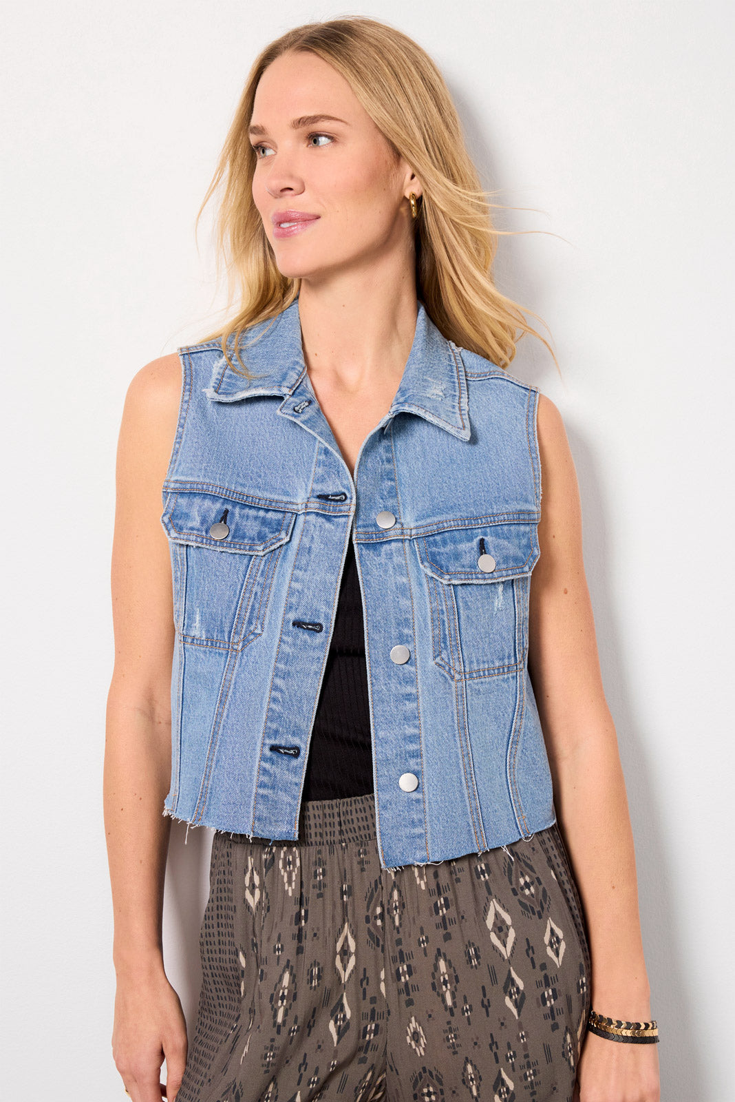 Robbie Denim Vest