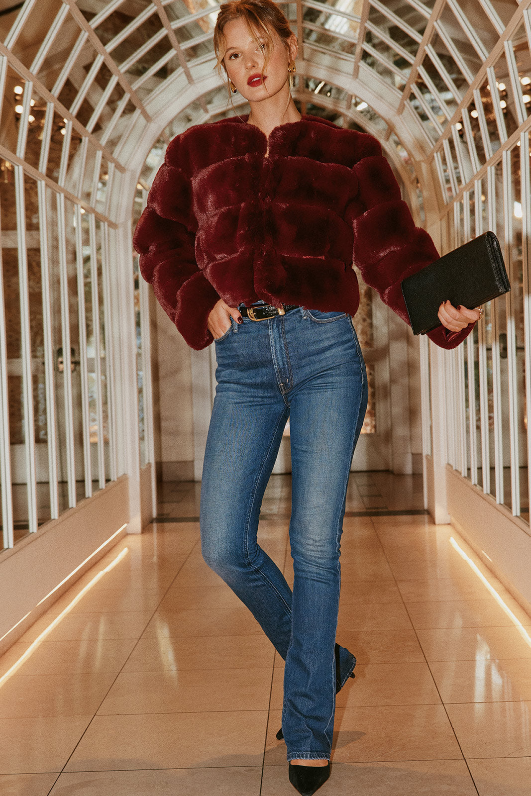 Page Turner Fur Jacket