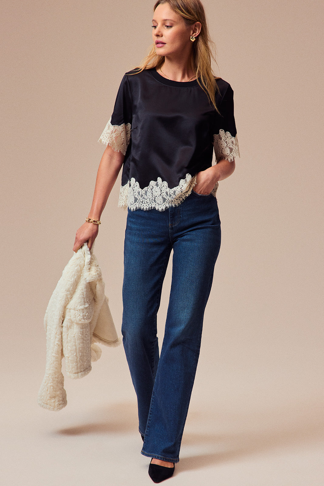 One of a Kind Lace Top