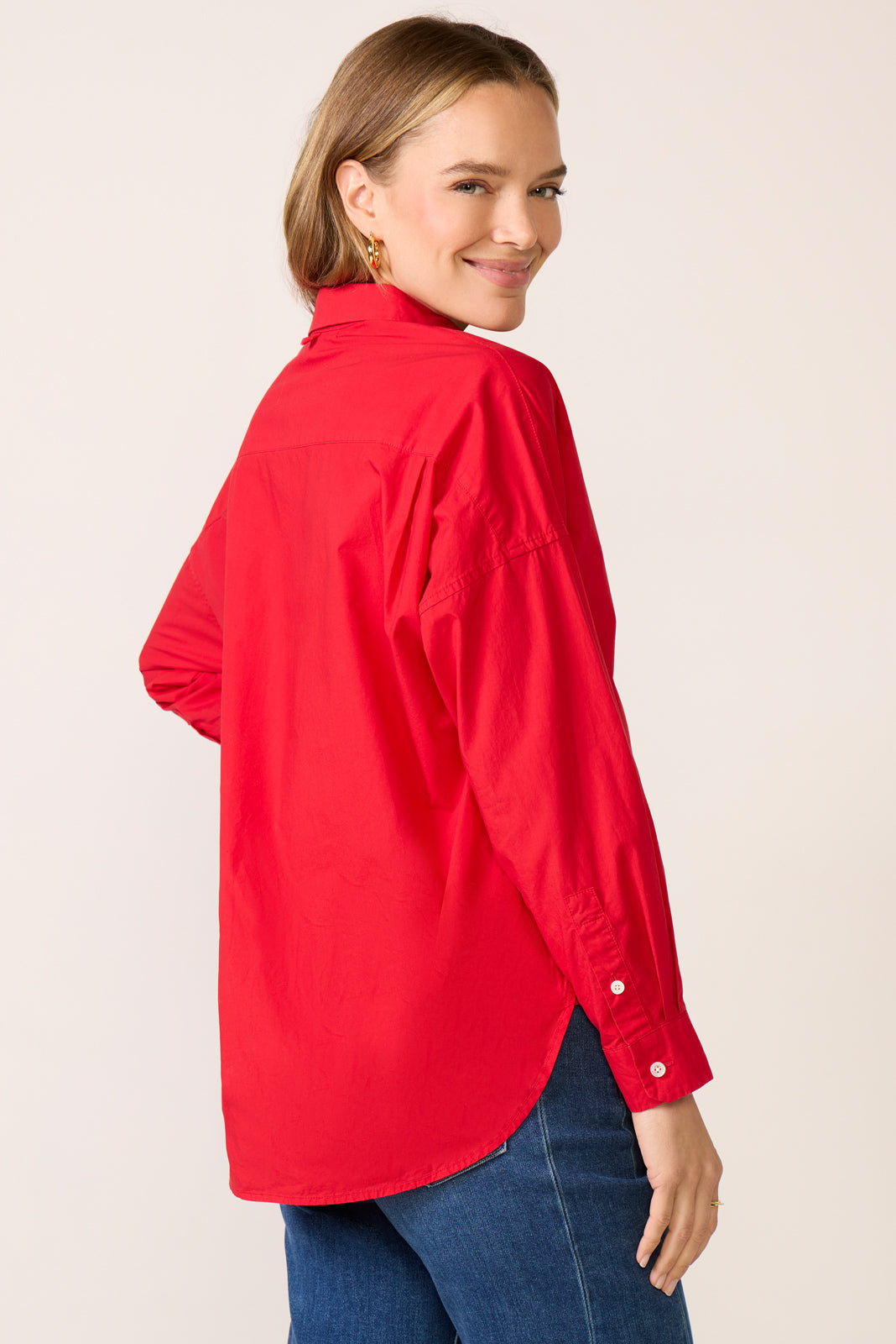 Jo Cotton Poplin Shirt