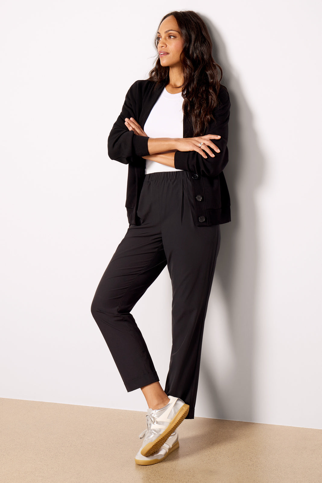 Alana Slim Tapered Cuff Pant